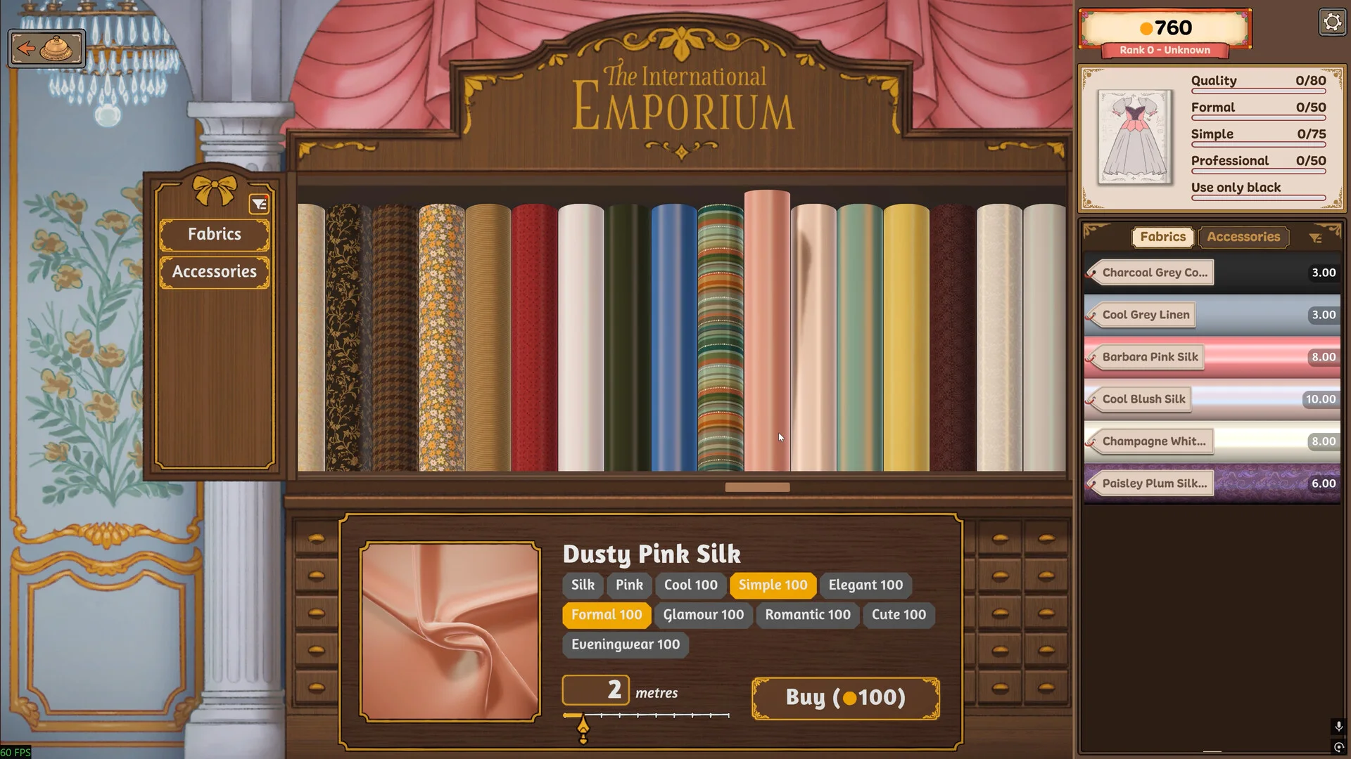 International Emporium fabric shop